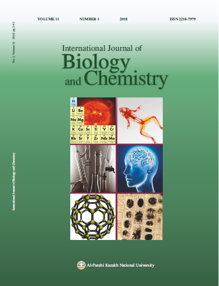 					View Vol. 11 No. 1 (2018): International Journal of Biology and Chemistry
				