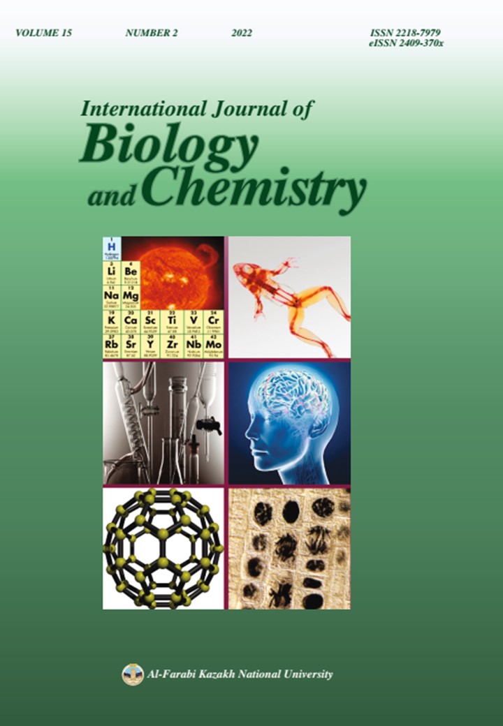 					View Vol. 15 No. 2 (2022): International Journal of Biology and Chemistry
				